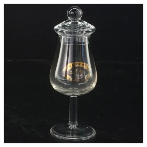 Vinglas med låg (str. 14 x 5,5 cm)