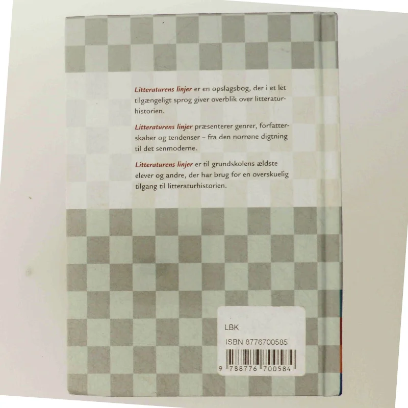 Litteraturens linjer - Lærebog i dansk fra Gyldendal