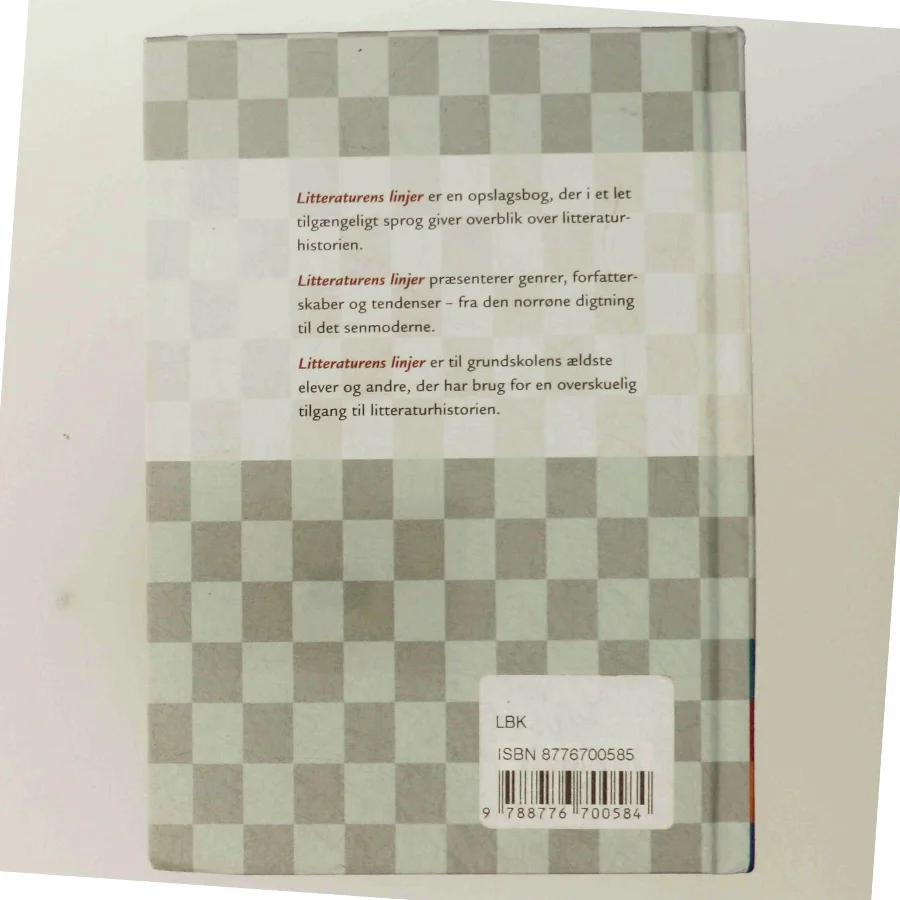 Litteraturens linjer - Lærebog i dansk fra Gyldendal