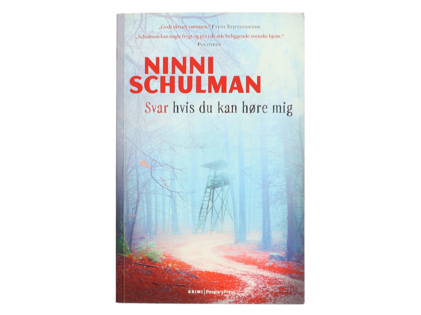 Svar hvis du kan høre mig af Ninni Schulman (Bog)