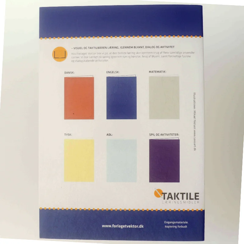 Taktile Læringsmidler Hæfter fra Taktile Læringsmidler
