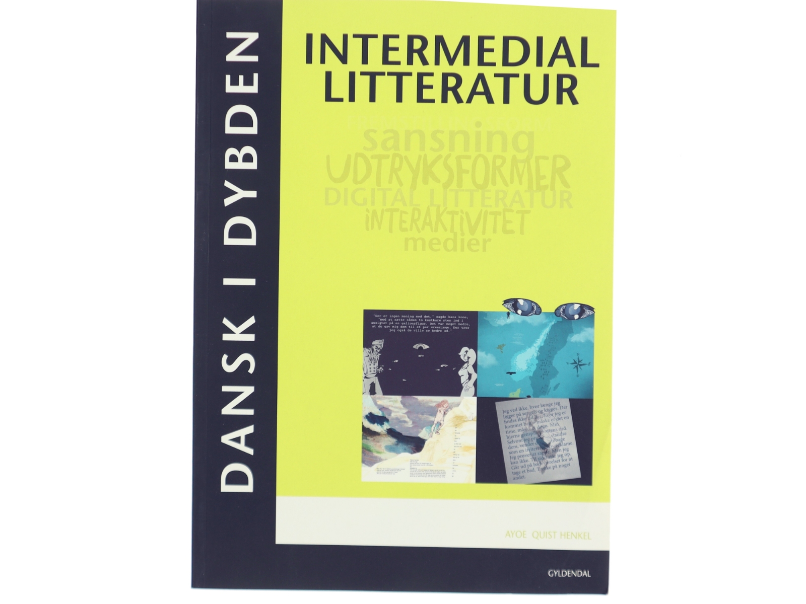 Intermedial litteratur : sansning, udtryksformer, digital litteratur, interaktivitet, medier af Ayoe Quist Henkel (Bog)