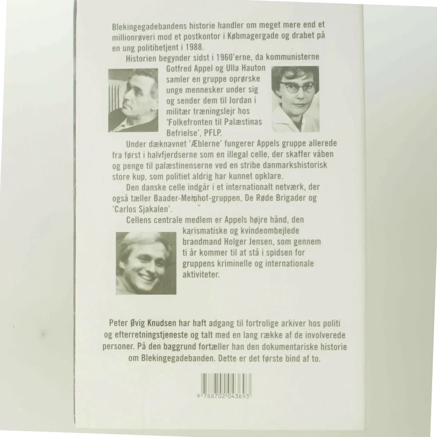 Blekinge Gade Banden af Peter Ovig Knudsen (Bog)