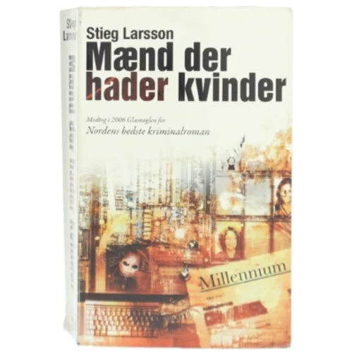 Mænd der hader kvinder af Stieg Larsson, Stieg Larsson (Bog)