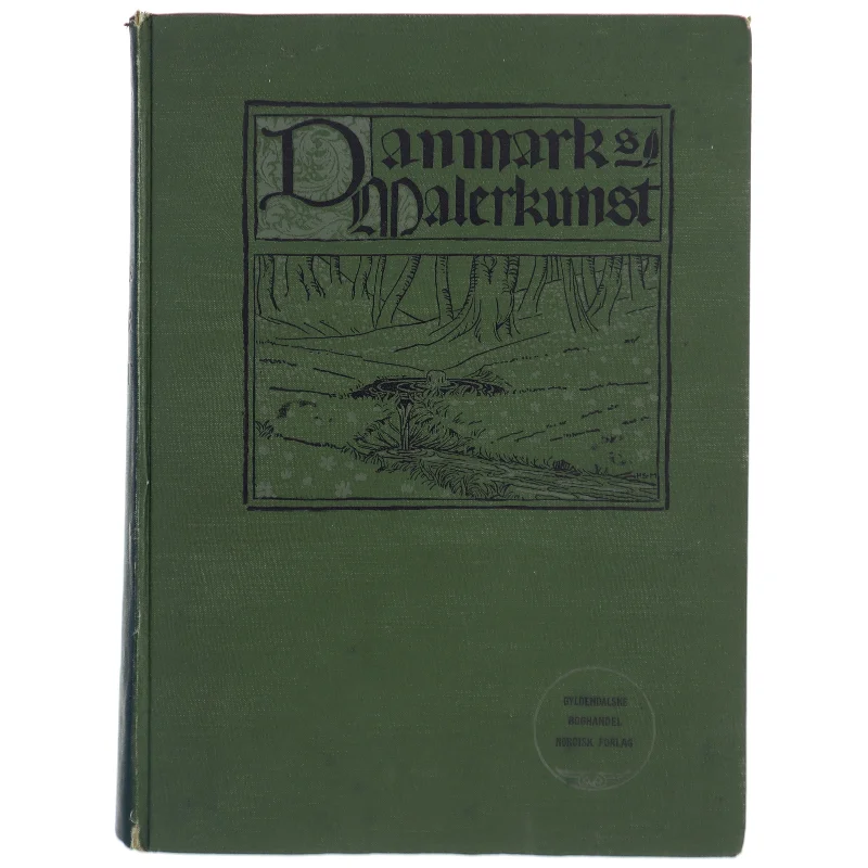 Bog om dansk malerkunst fra Gyldendalske Boghandel, Nordisk Forlag
