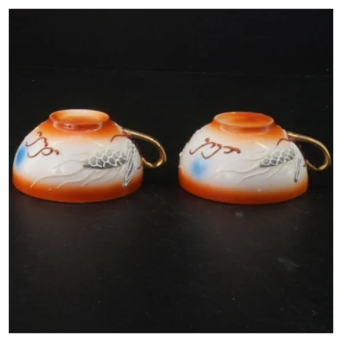 Kopper med drage design (str. 8,5 x 4,5 cm)