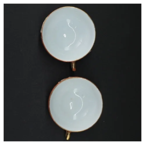 Kopper med drage design (str. 8,5 x 4,5 cm)