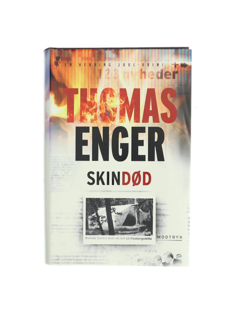 Forsiden af Skindød (Skinndød) af Thomas Enger
