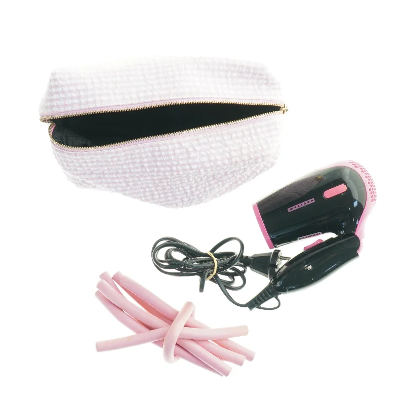 Hårtørrer med tilbehør fra Melissa (str. 13 x 21 cm)