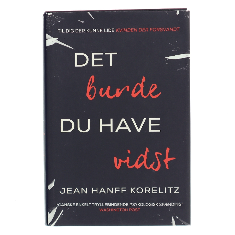 Det burde du have vidst af Jean Hanff Korelitz (f. 1961) (Bog)
