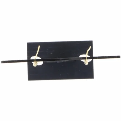 Øreringe med perler og sten (str. 3 komma 5 x 1 cm)