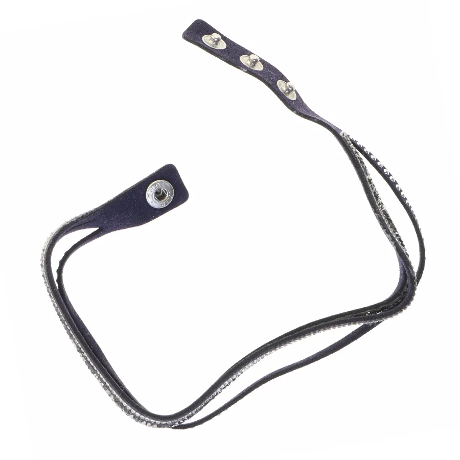 Justérbar armbånd med rhinsten (str. 41 x en komma 8 cm)