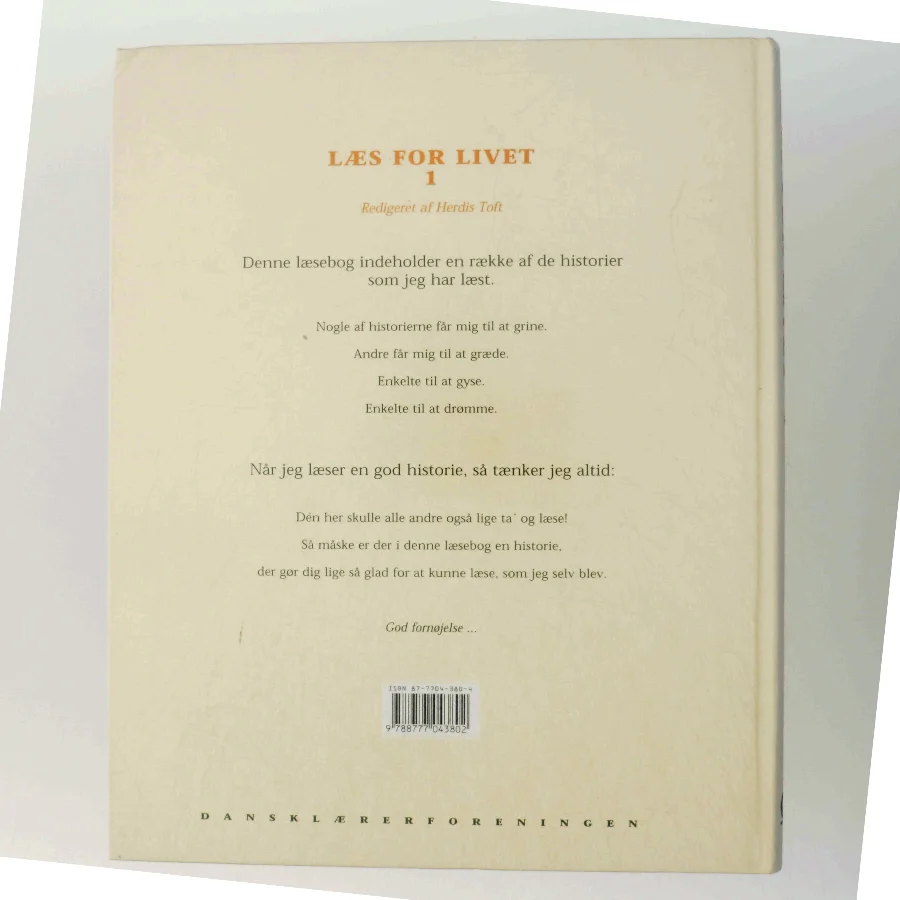 Læs for livet af Herdis Toft (Bog)