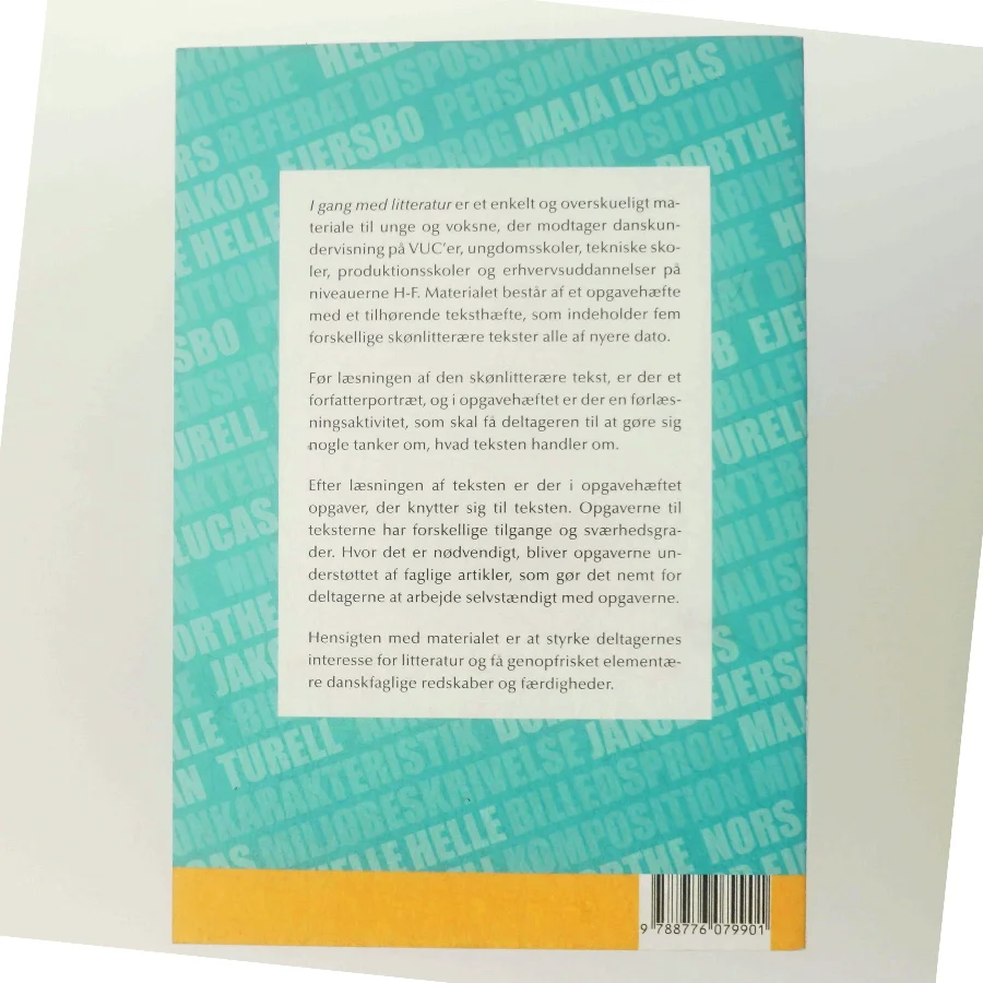 I gang med litteratur : teksthæfte af Susanne Maarbjerg (Bog)