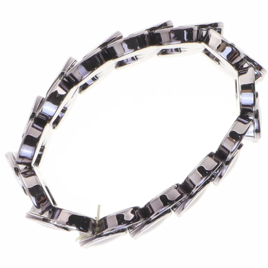 Metal strækarmbånd (str. Ø 5 komma 5 cm)