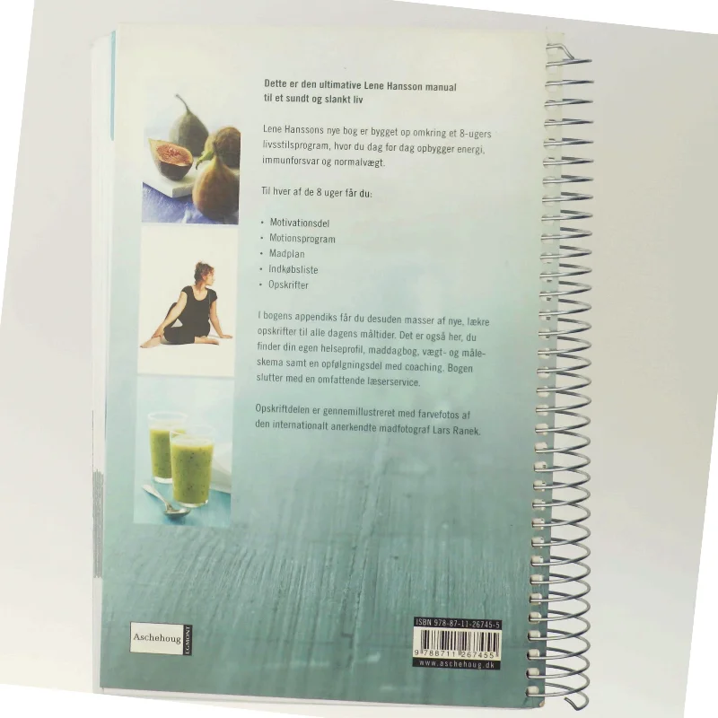 Slank og sund på 8 uger : Lene Hanssons wellness program af Lene Hansson (Bog)