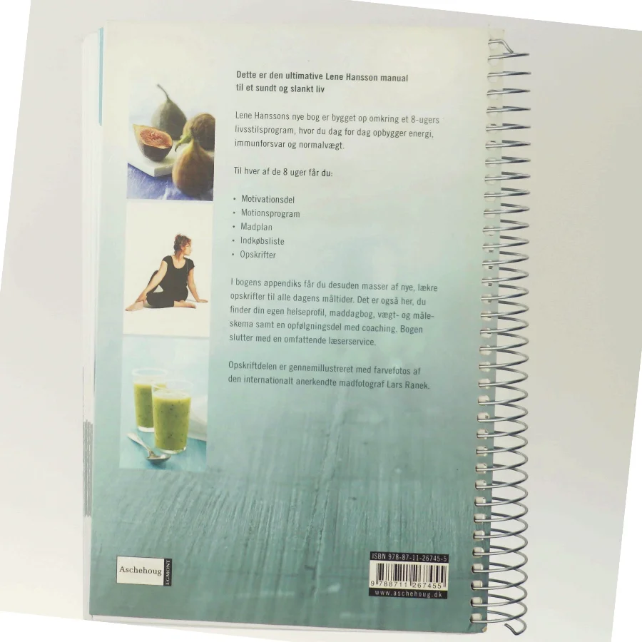 Slank og sund på 8 uger : Lene Hanssons wellness program af Lene Hansson (Bog)