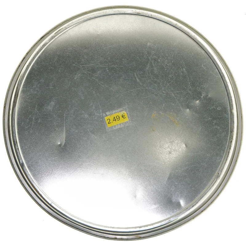 Metalbakke med Eiffeltårnet motiv (str. 33 x 4 cm)