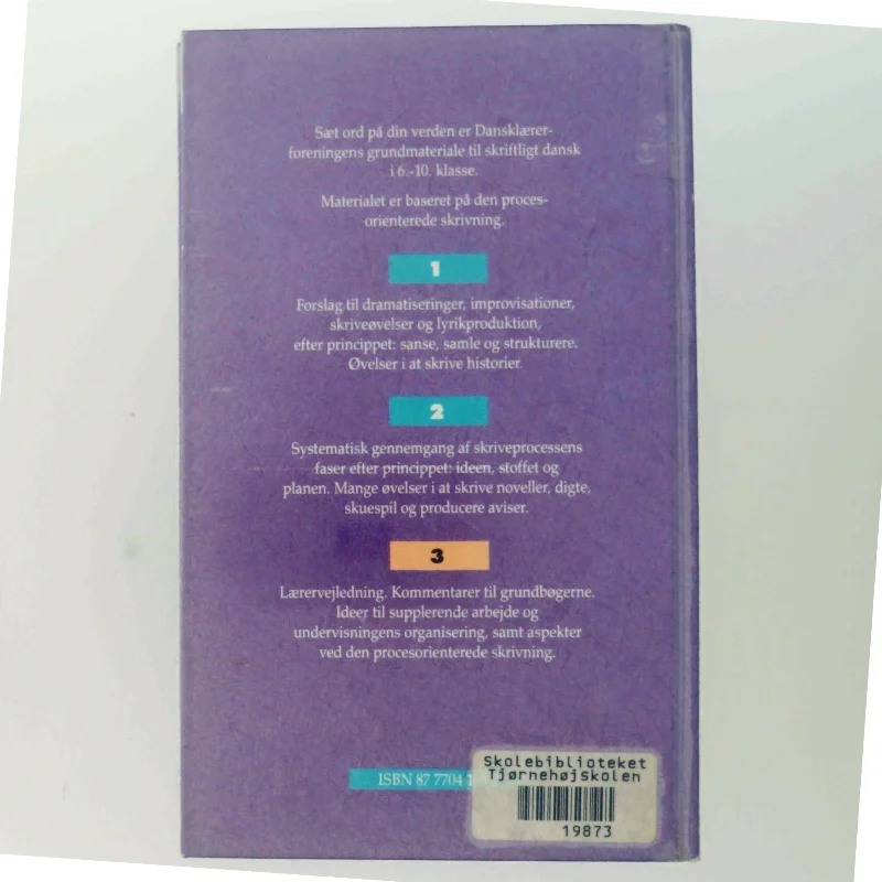 Lærervejledning til skriftlig dansk