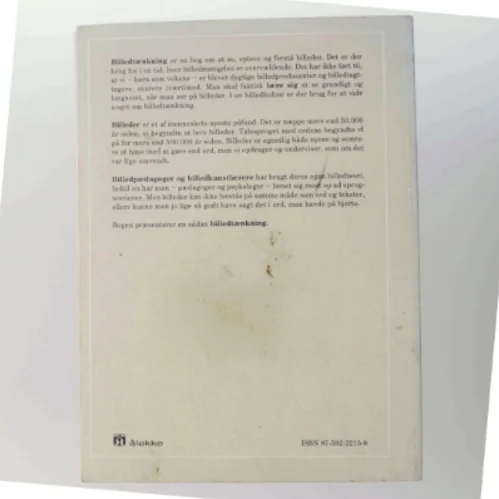 Bog - Billedtænkning af Mogens Hansen fra Åløkke