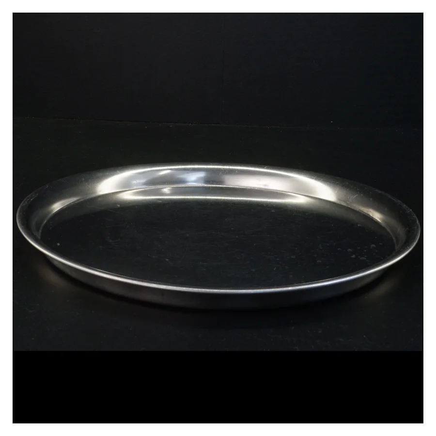 Rund metal bakke (str. 29,5 x 2 cm)
