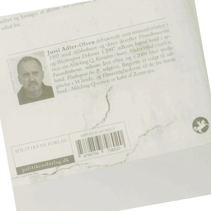 Washington dekretet af Jussi Adler-Olsen (Bog)