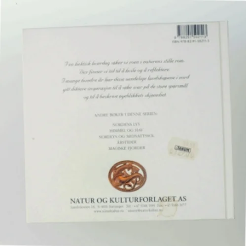 Perler i Stilhed fra Natur og Kulturforlaget AS