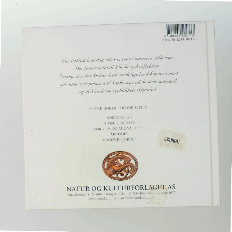 Perler i Stilhed fra Natur og Kulturforlaget AS