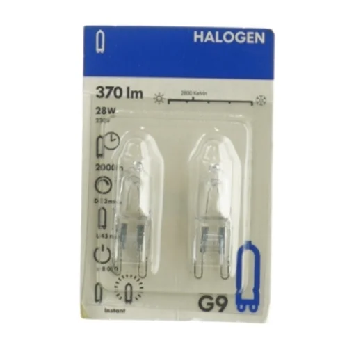 Halogenpærer G9 28W
