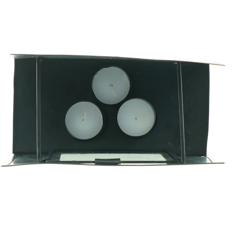 Vægophængt lysestage (str. 20 x 20 x 10 cm)