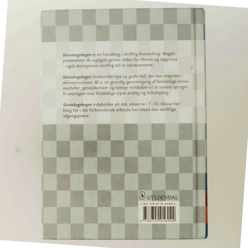 Skrivekogebogen : dansk af Johannes Fibiger (Bog)