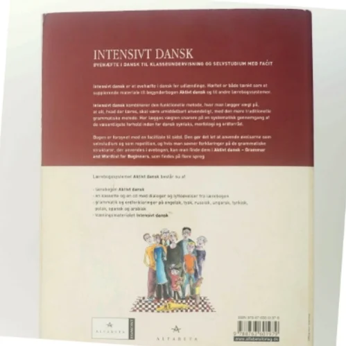 Intensivt dansk : øvehæfte i dansk til klasseundervisning og selvstudium med facit af Lise Bostrup (Bog)