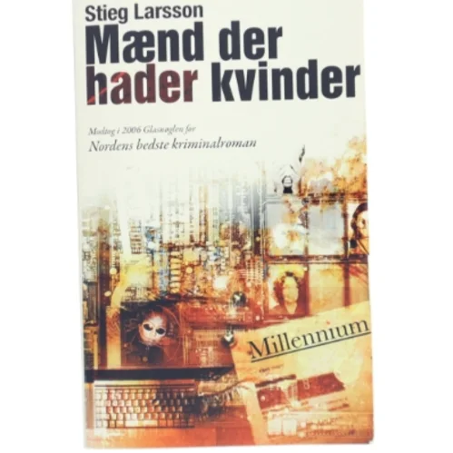 Mænd der hader kvinder bog