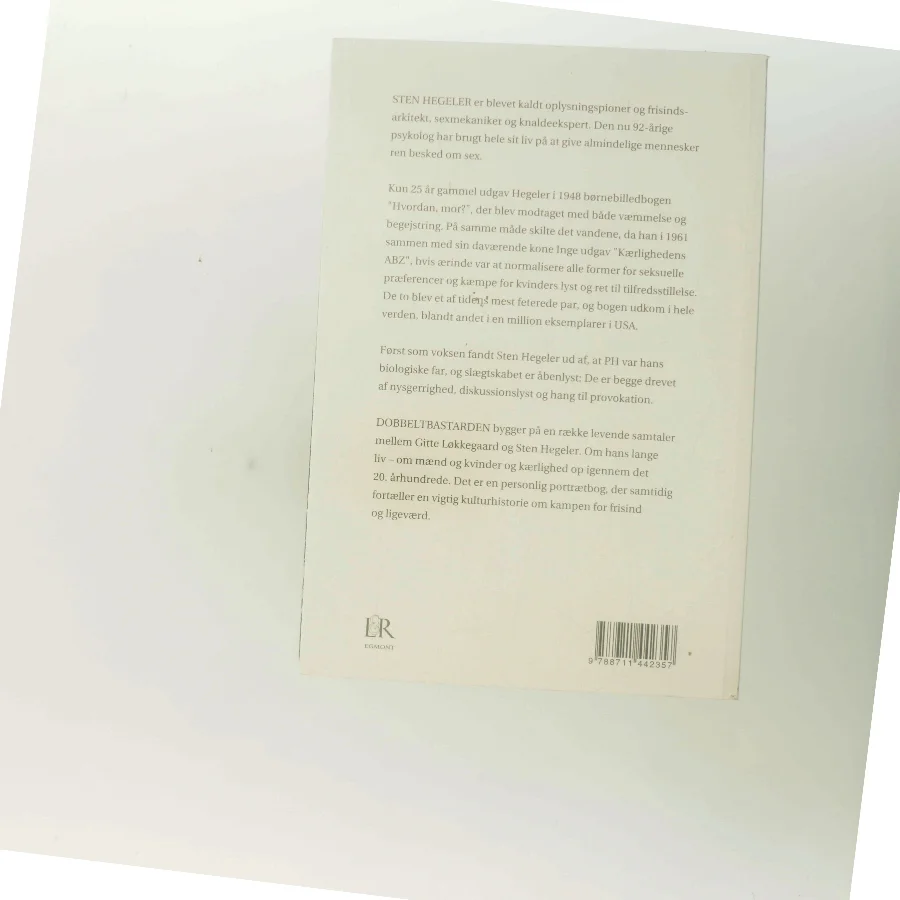Sten Hegeler - dobbeltbastarden : erindringer af Gitte Løkkegaard (Bog)