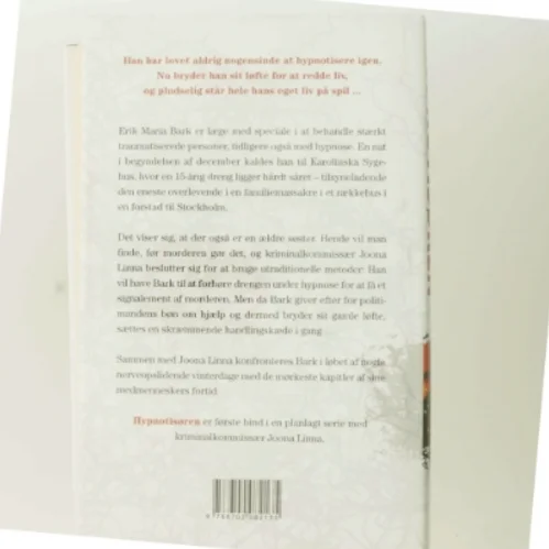 Hypnotisøren af Lars Kepler (Bog)