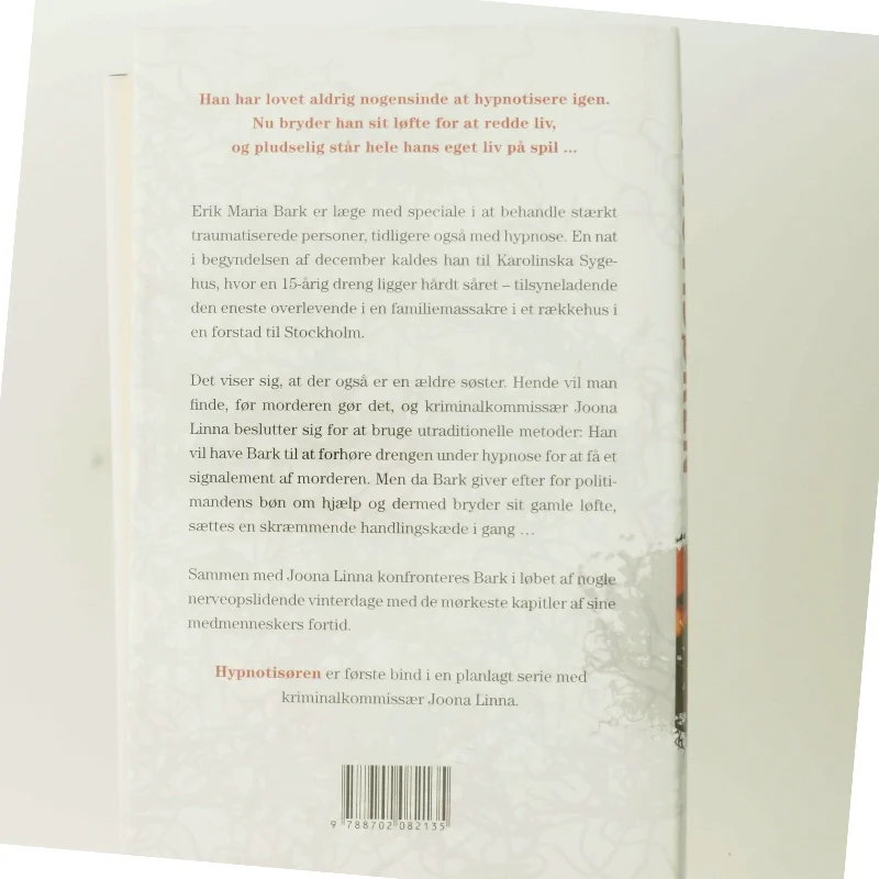 Hypnotisøren af Lars Kepler (Bog)