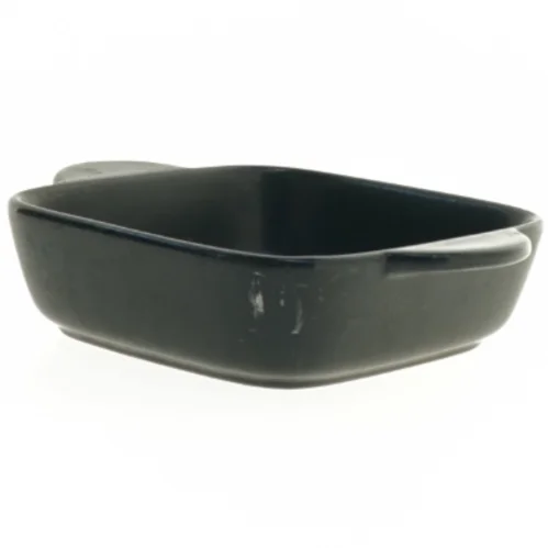 Sort bakke med håndtag fra Tiger (str. 19 x 15 x 4,5 cm)