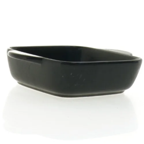 Sort bakke med håndtag fra Tiger (str. 19 x 15 x 4,5 cm)