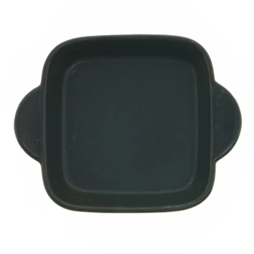 Sort bakke med håndtag fra Tiger (str. 19 x 15 x 4,5 cm)