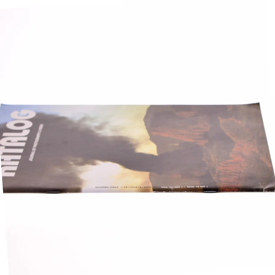 Fotokunst tidsskrift 'KATALOG', Vol. 16, nr. 1 fra KATALOG