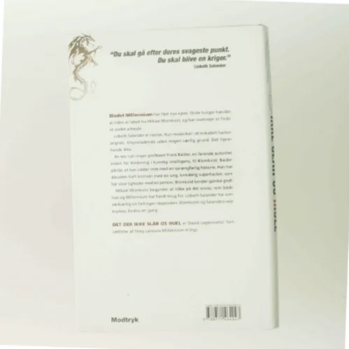 Det der ikke slår os ihjel af David Lagercrantz (Bog)