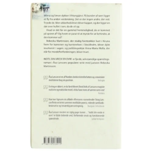 Indtil din vrede er ovre af Åsa Larsson (Bog)