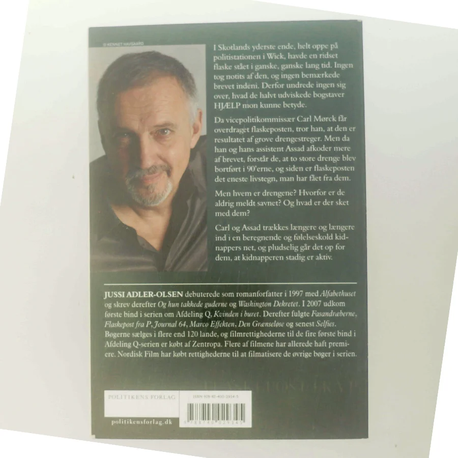 Flaskepost fra P : krimithriller af Jussi Adler-Olsen (Bog)