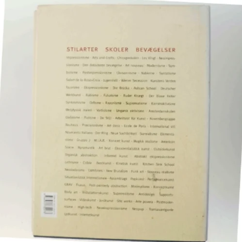 Kunstleksikon : nøglen til det 20. århundredes kunst, arkitektur og design af Amy Dempsey (Bog)
