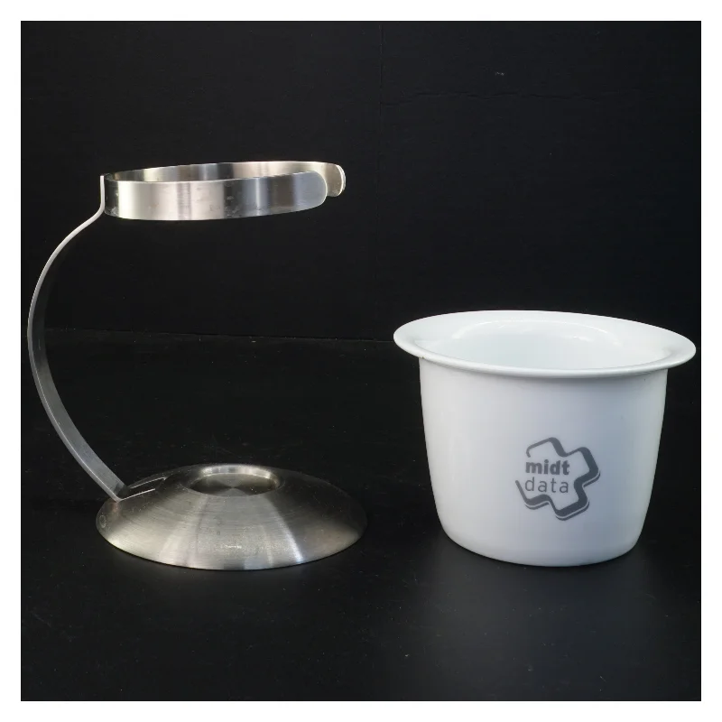 Kop med holder (str. 17 x 17 x 13,5 cm)