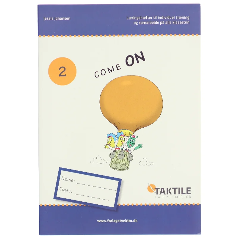 Pædagogisk læringsmateriale 'COME ON 2' fra Forlaget Vektor