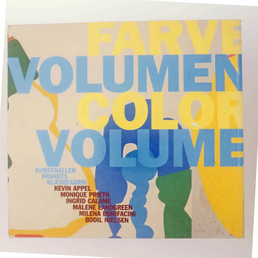 Kunstkatalog 'FARVE VOLUMEN COLOR VOLUME'