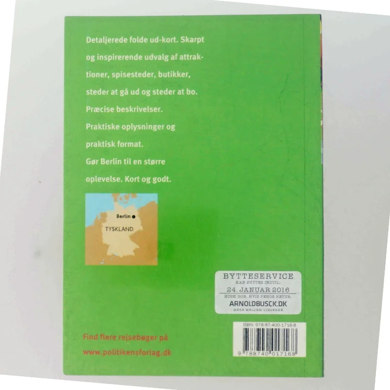 Kort og godt om Berlin af Jim Charmetant (Bog)