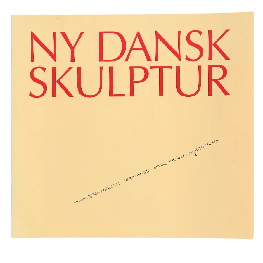Ny Dansk Skulptur bog
