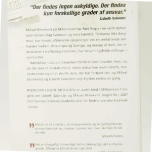 Pigen der legede med ilden bog fra Modtryk